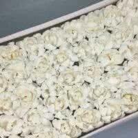 Хризантемы из мыла - 1 200 Цвет: белый