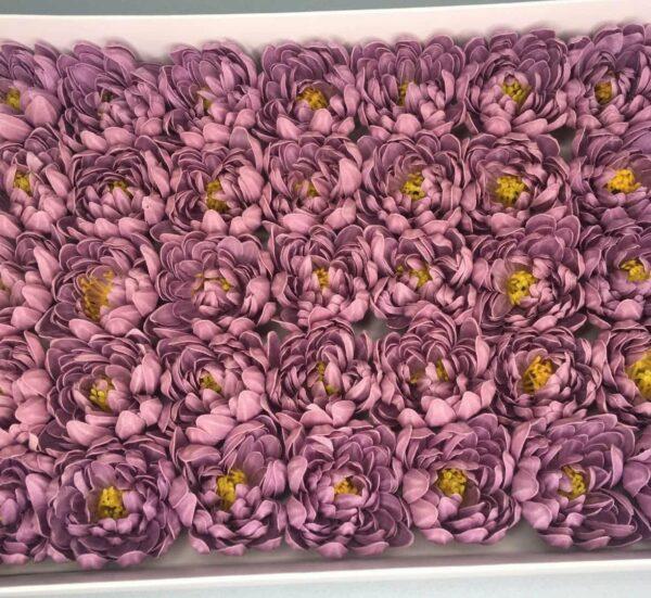 Хризантемы из мыла - 1 200 Цвет: фиолетовый