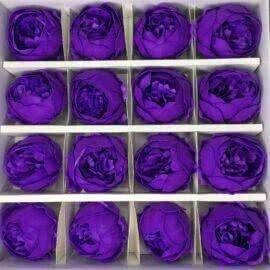 Пион из мыла фиолетовый (уп 16 шт)