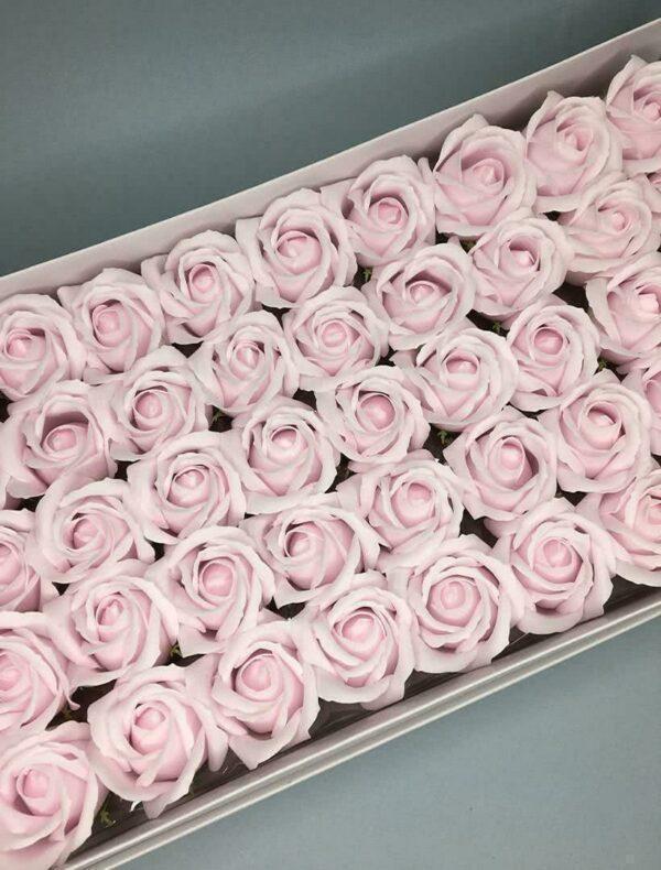 Розы из мыла - 600 Цвет: нежно-розовый