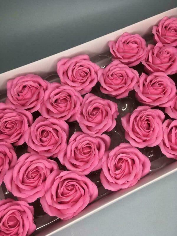 Розы из мыла - 800 Цвет: розовый