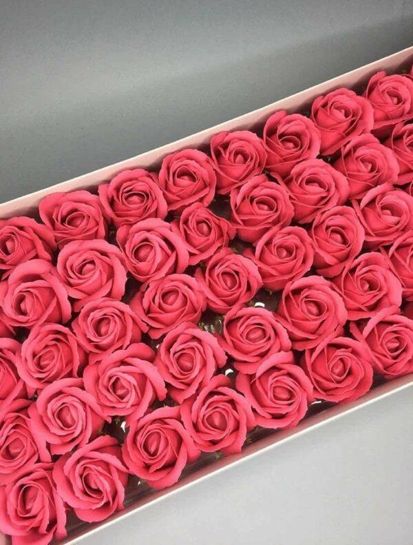 Розы из мыла - 600 Цвет: розовый